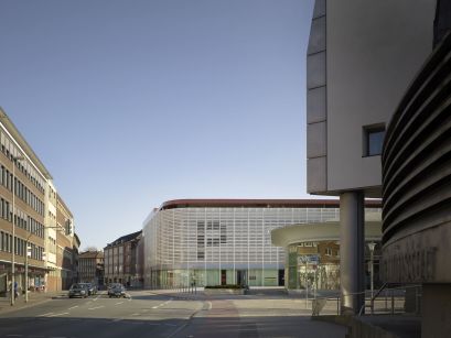 Fassadengestaltung Parkhaus, Münster