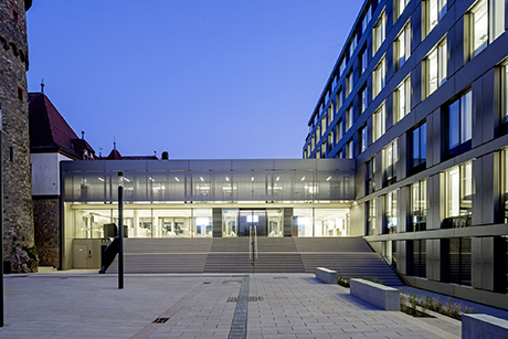 Kreishaus mit Volkshochschule in Dieburg