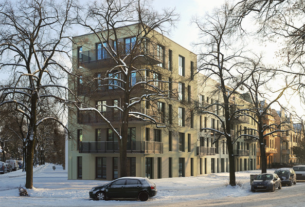 Grün, beige, grau