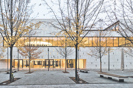 Plenarsaalgebäude Hessischer Landtag 