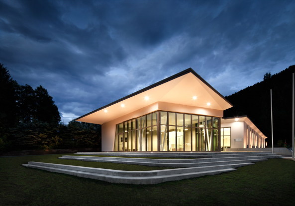 Pavillon im Park