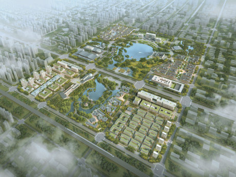 Kaifeng New Town CBD Masterplan