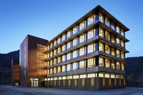 Holz und Beton