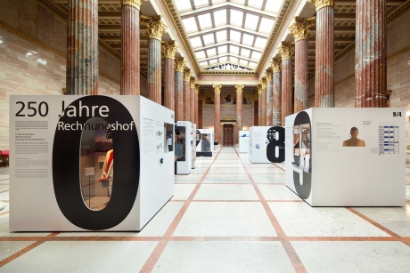 Ausstellung „250 Jahre Rechnungshof“ – Parlament