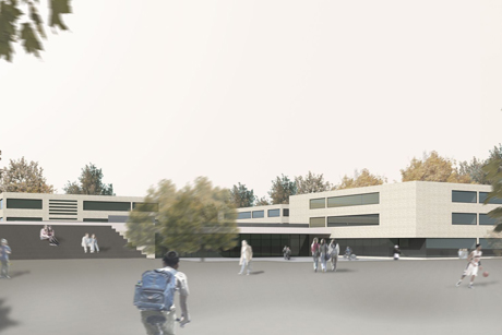 Stadtteilschule Lurup Hamburg  2. Preis Hochbau  I  1. Preis Städtebau
