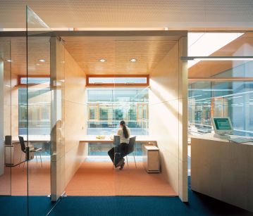 Mensa und Bibliothek einer Hochschule, Zittau/Görlitz  | Büro Dresden | 2003