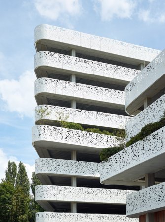 Blümchenfassade