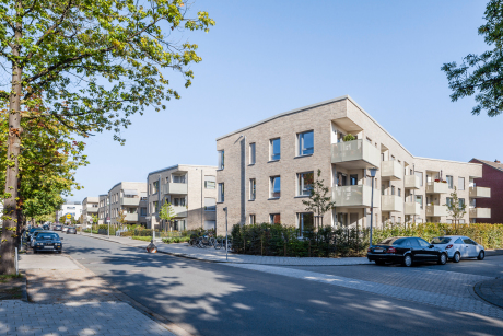 Wohnbebauung Arnheimweg in Münster-Gievenbeck
