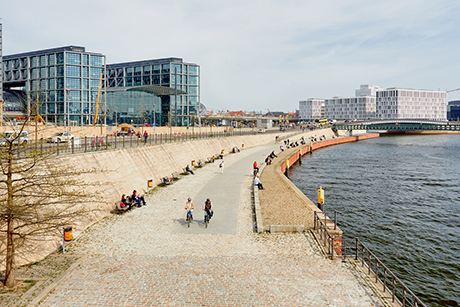 Promenaden am Spreeufer