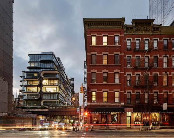 Luxuswohnen an der New Yorker High Line