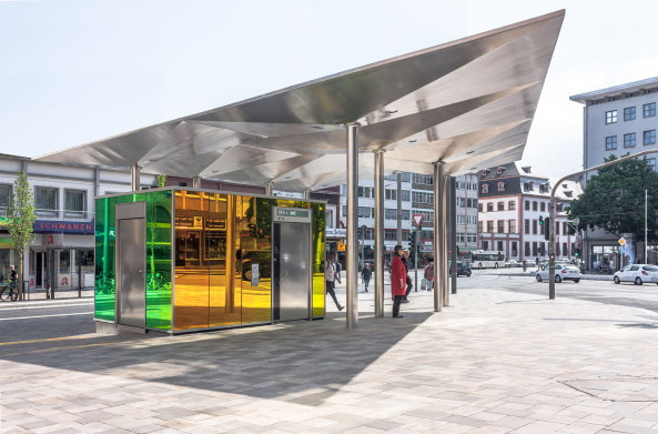 Auf dem Mainzer Münsterplatz