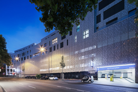 Fassadengestaltung Contipark-Parkhaus 