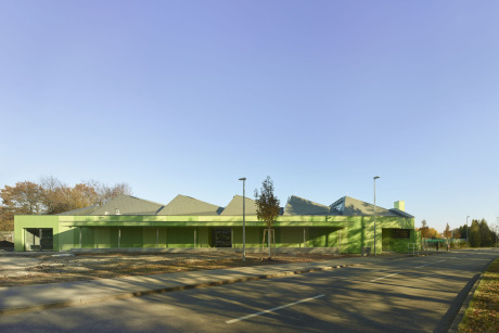 Neubau Sporthalle Stuttgart-Riedenberg