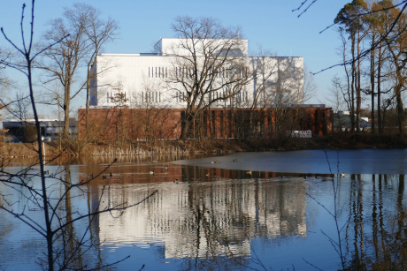Neubau Lehrsaal- und Mensagebäude