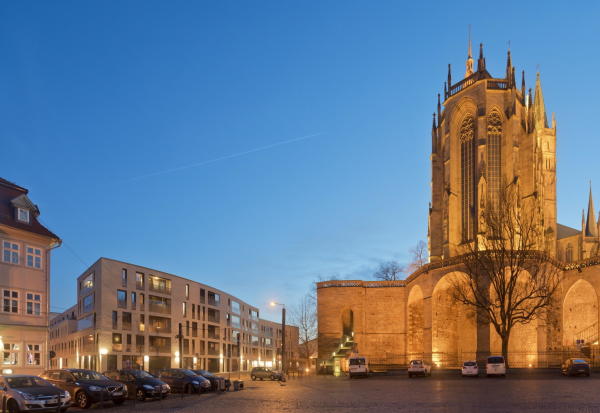 Im Schatten des Erfurter Doms