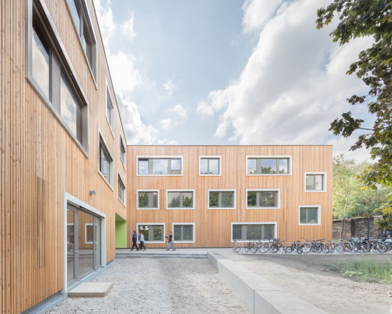 Holz für Berliner Waldorf-Campus