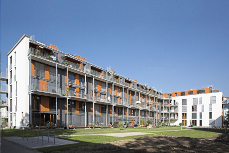 Wohnanlage Bellevue, Freiburg-Vauban 