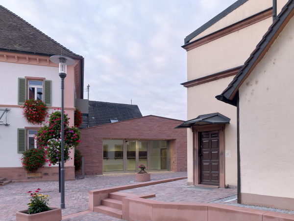Sandstein fürs Gemeindezentrum