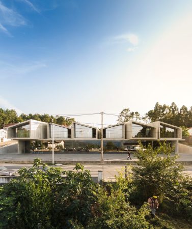 Zuhause im Betonmodul