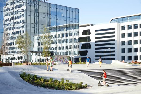 Urbanes Wohnzimmer für Kaunas
