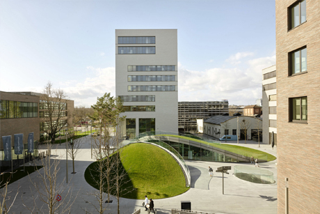 Heilbronn Bildungscampus - Hochhaus Gebäude 9, Parkhaus