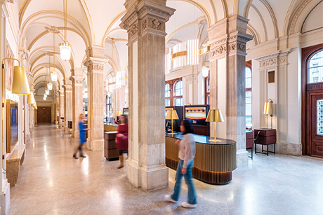 Besucherzentrum in der Wiener Staatsoper 