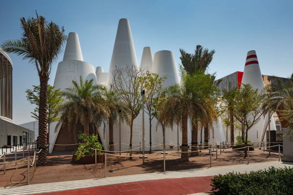 Pavillons auf der World Expo 2020