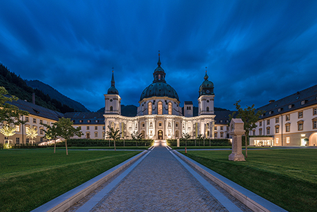 Hofanlage und Klosterladen, Kloster Ettal