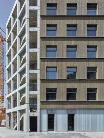 Leuchtturm im Holzbauquartier