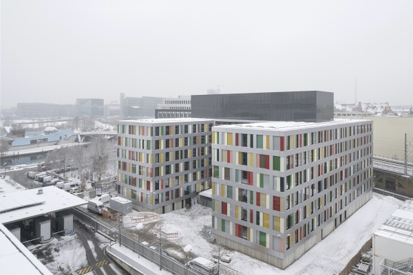 Holzbüros für den Bundestag in Berlin
