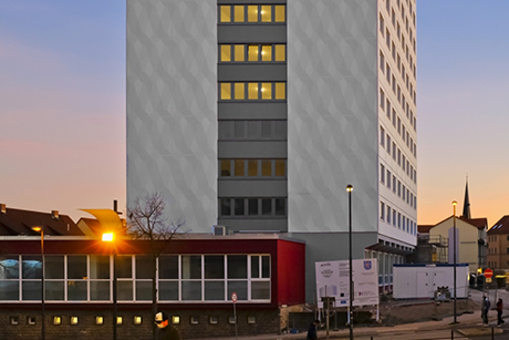 Sanierung des Studierendenwohnhauses Jakobsplan 1 in Weimar