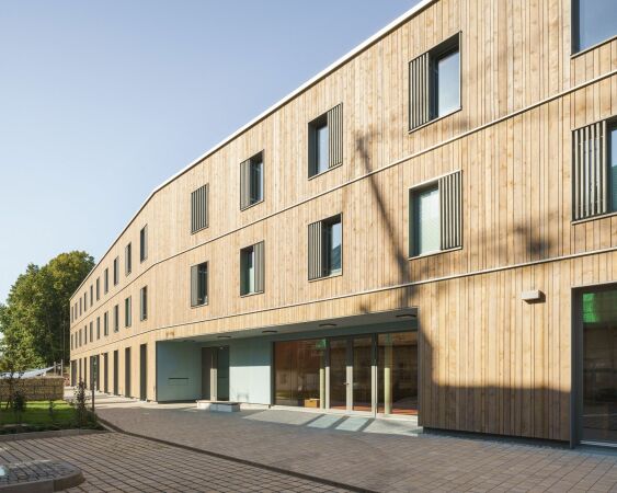 Strohbau in Berching