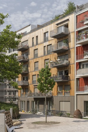 Baugruppe in der Schöneberger Linse