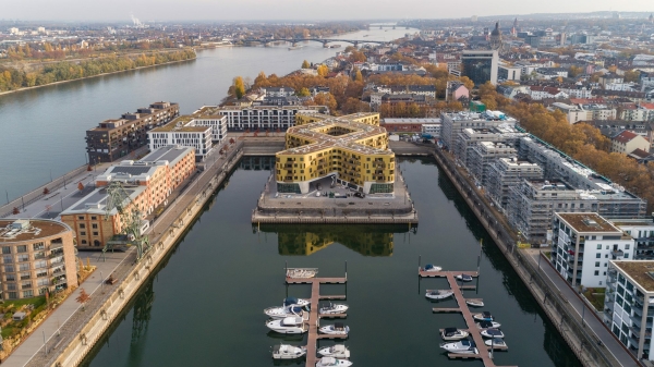 Doppeltes X am Rhein