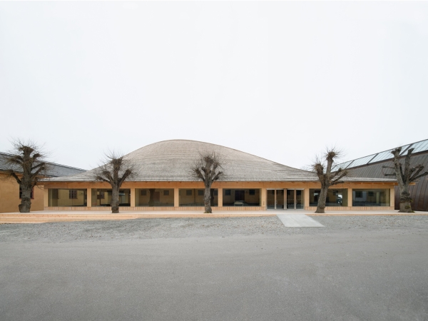 3D-Kino in der Holzkuppel