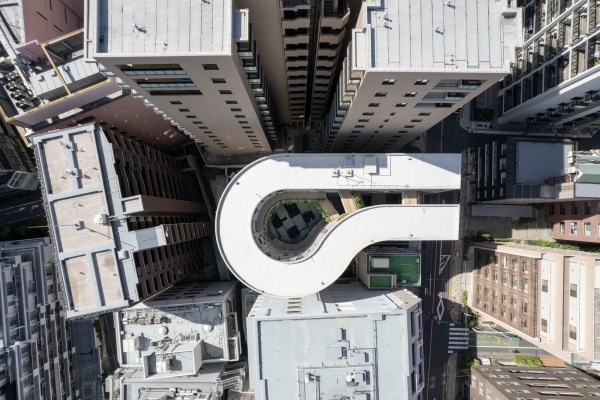 Lichtschlucht in Tokio