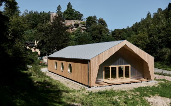 Zirkuläres Bauen im Pfälzerwald