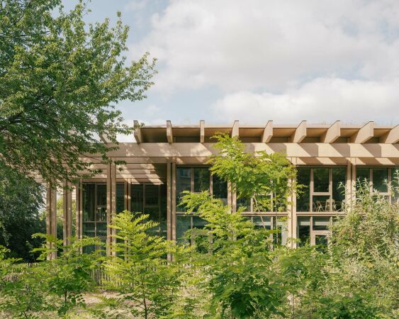 Arbeiten im Parc de la Villette