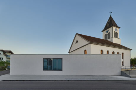 Gemeindehaus und Christuskirche, Kehl