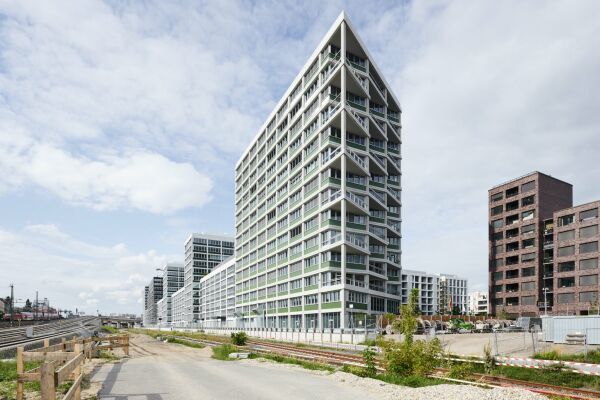 Das längste Gebäude der Europacity