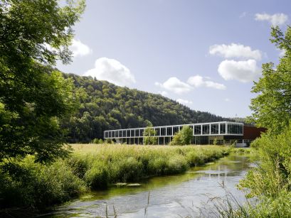 Bürogebäude mit Lehrwerkstätten, Hettingen
